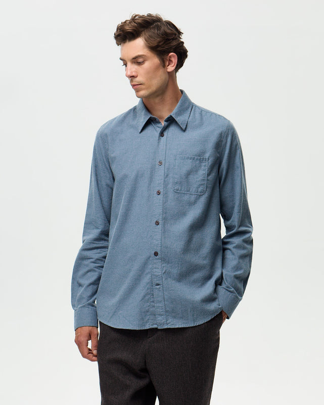 Chemise GHANA - Bleu Denim