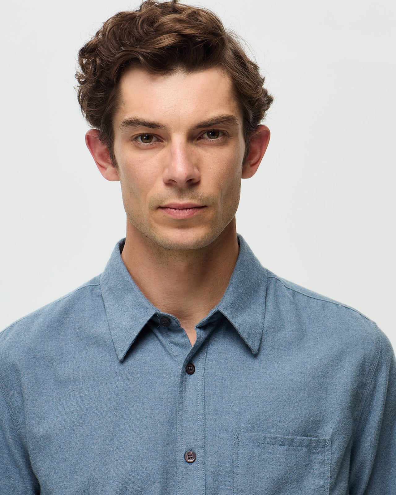 Chemise GHANA - Bleu Denim
