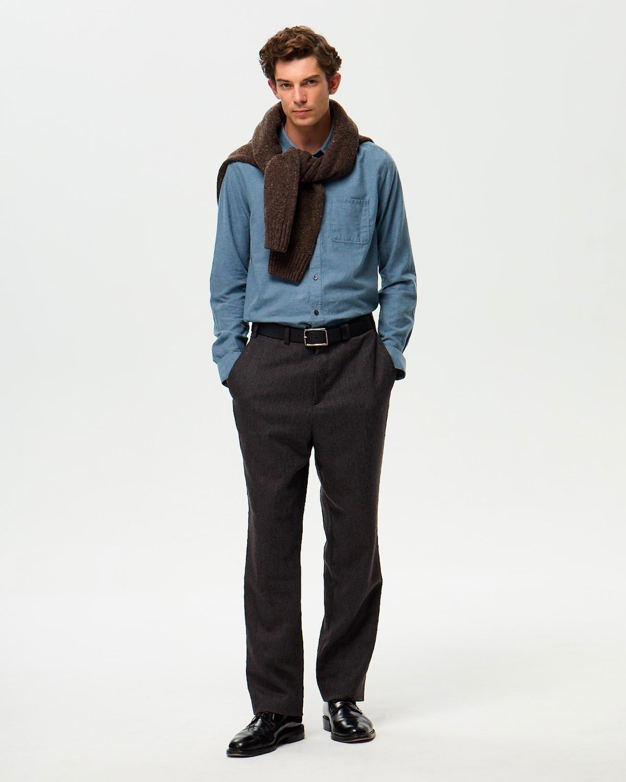 Chemise GHANA - Bleu Denim