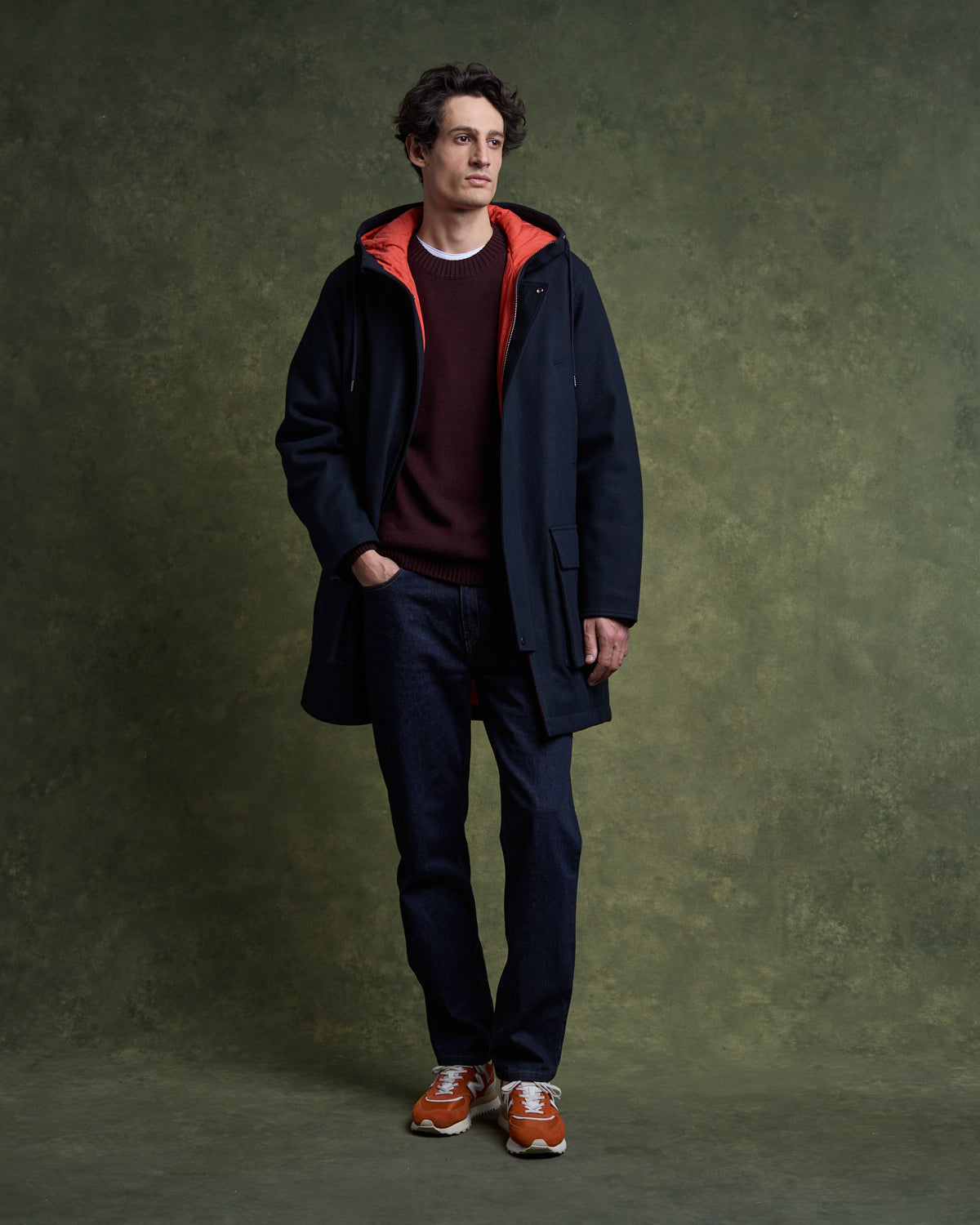 Manteau GORDON - Navy