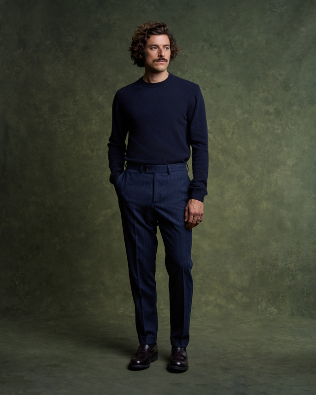 Pantalon GRASSET P - Navy