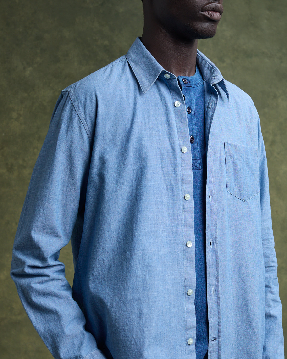 Chemise GREGOIRE - Denim Bleach