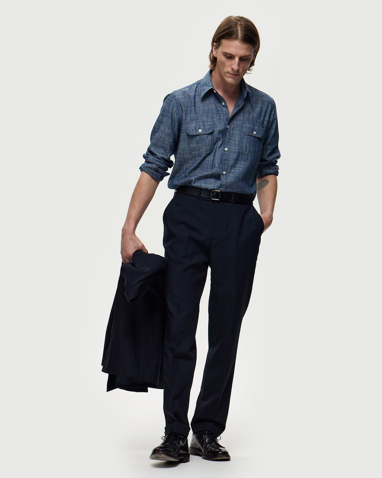 alors pantalon sam DarkNavy サイズ1