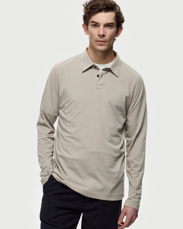 Polo HARRY - Beige Etoupe