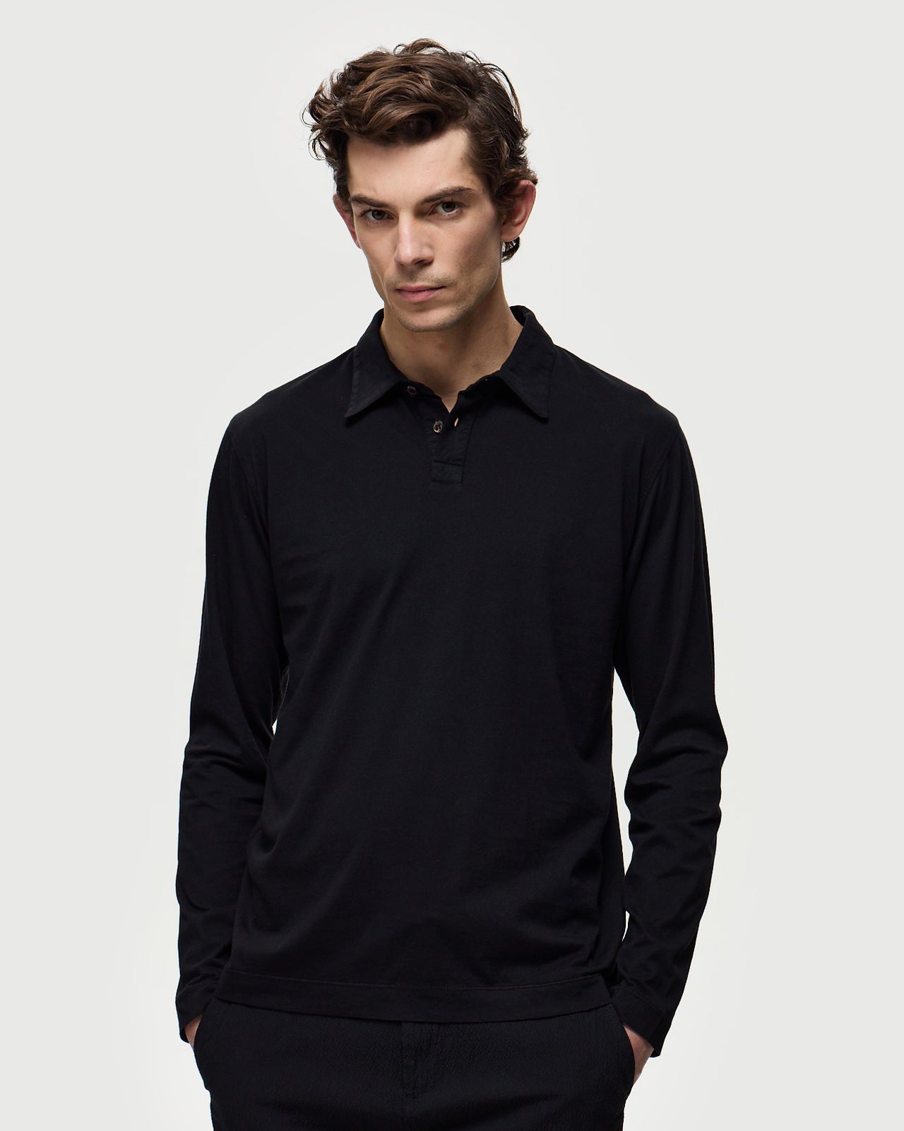 Polo HARRY - Noir Onyx