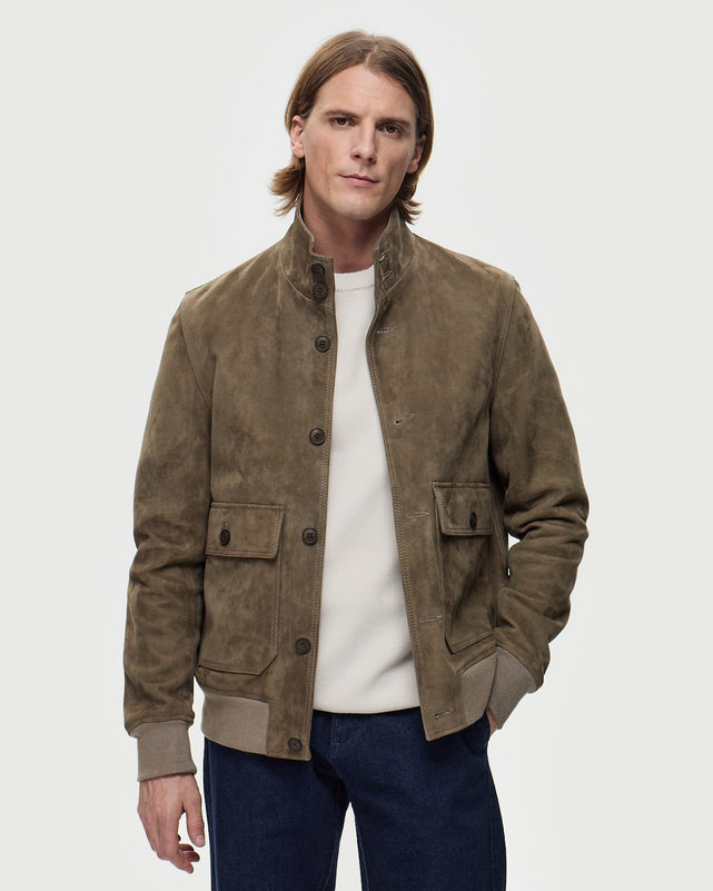 Blouson HELMUT - Marron Glace