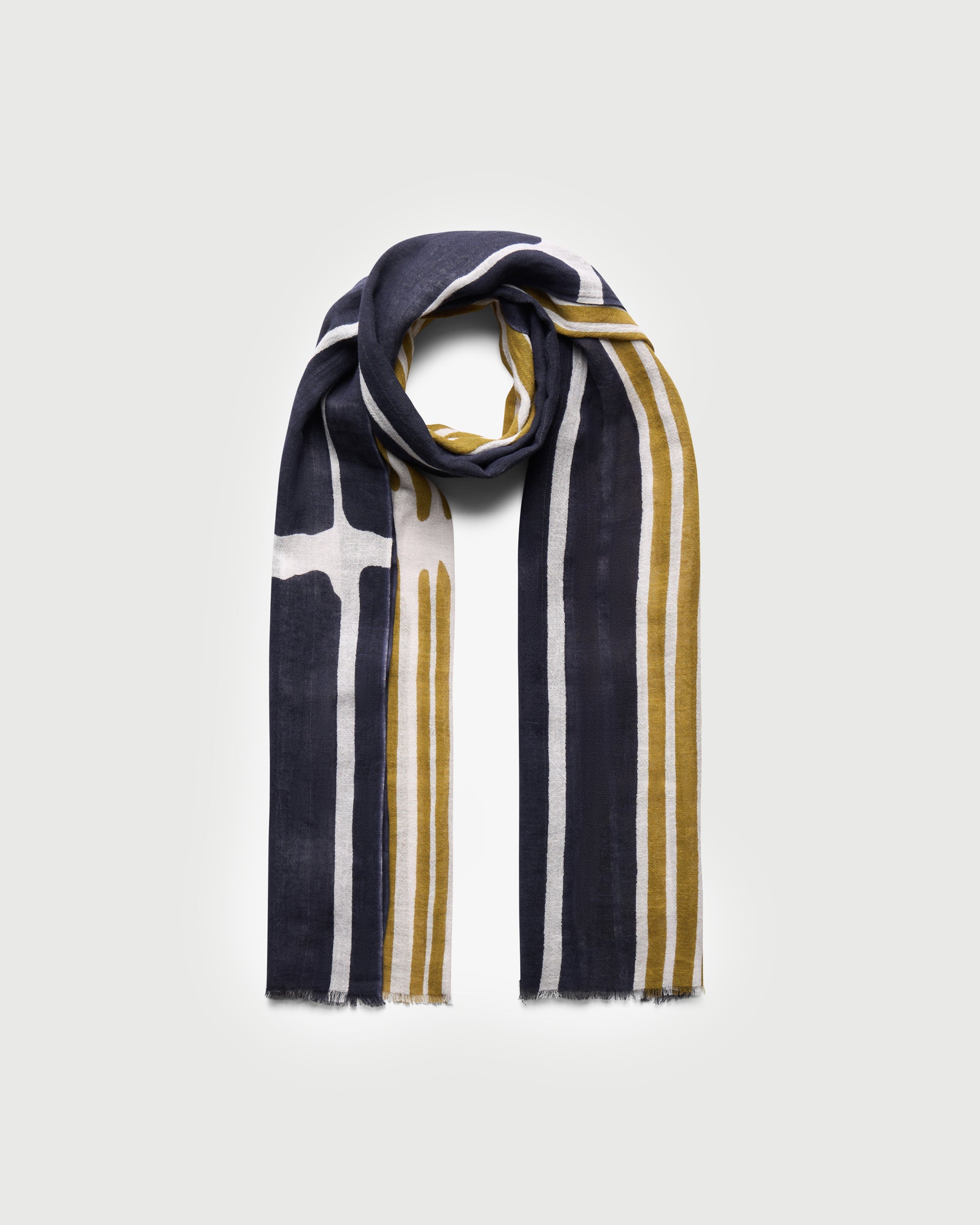 Foulard HORTON - Navy/Kaki