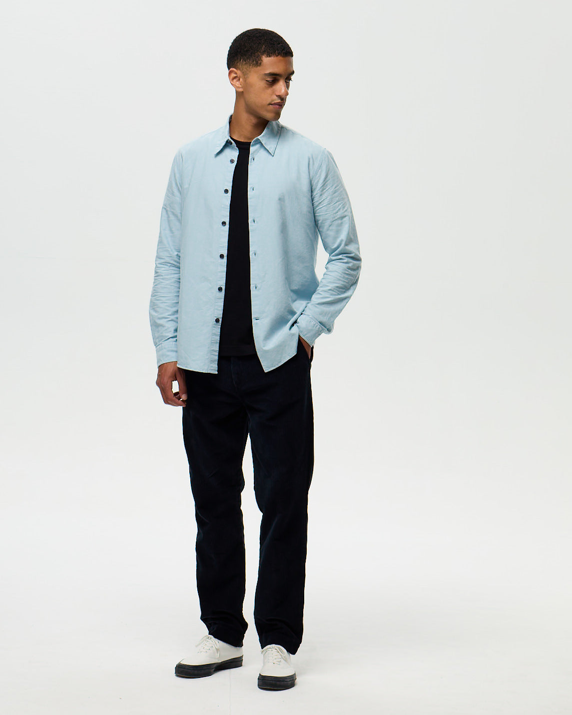 Chemise HUGUES - Bleu Azur