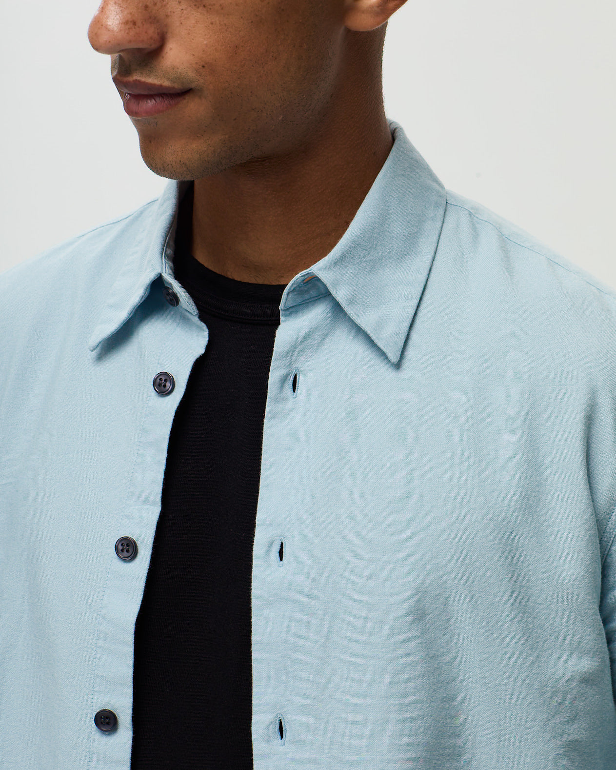 Chemise HUGUES - Bleu Azur
