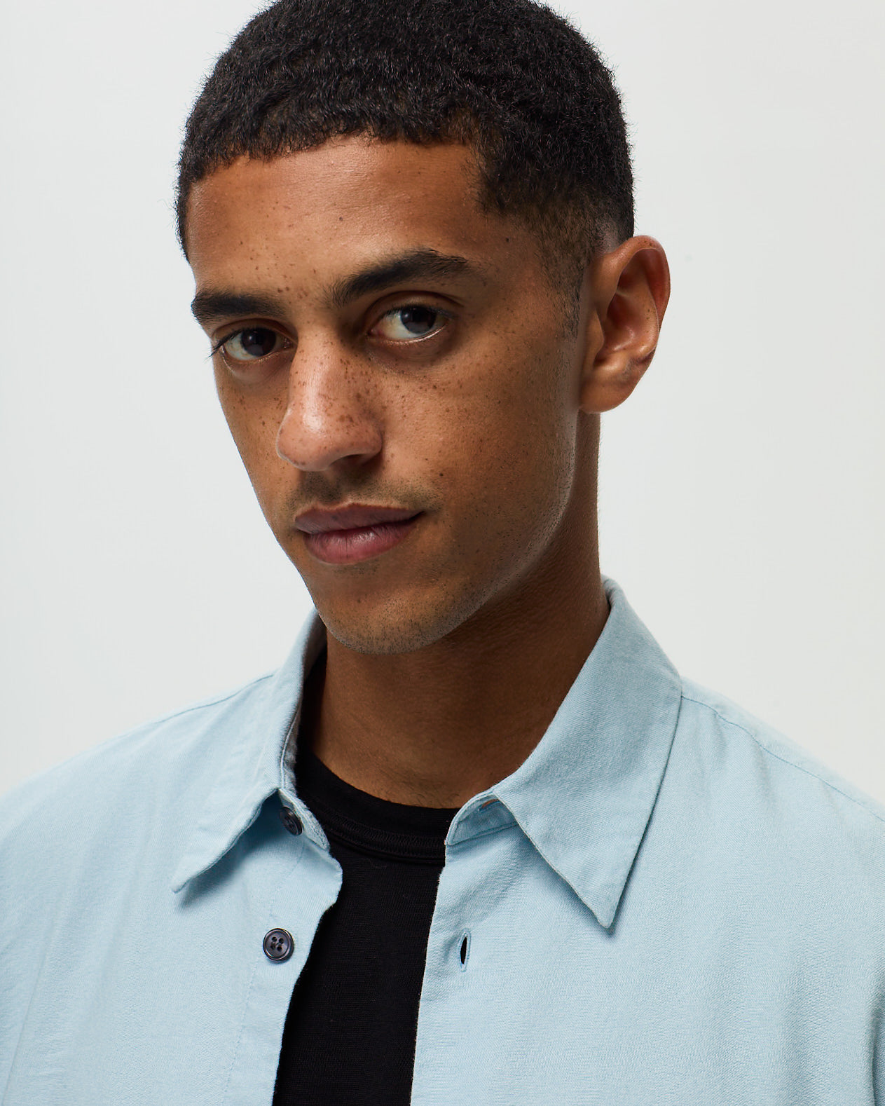 Chemise HUGUES - Bleu Azur