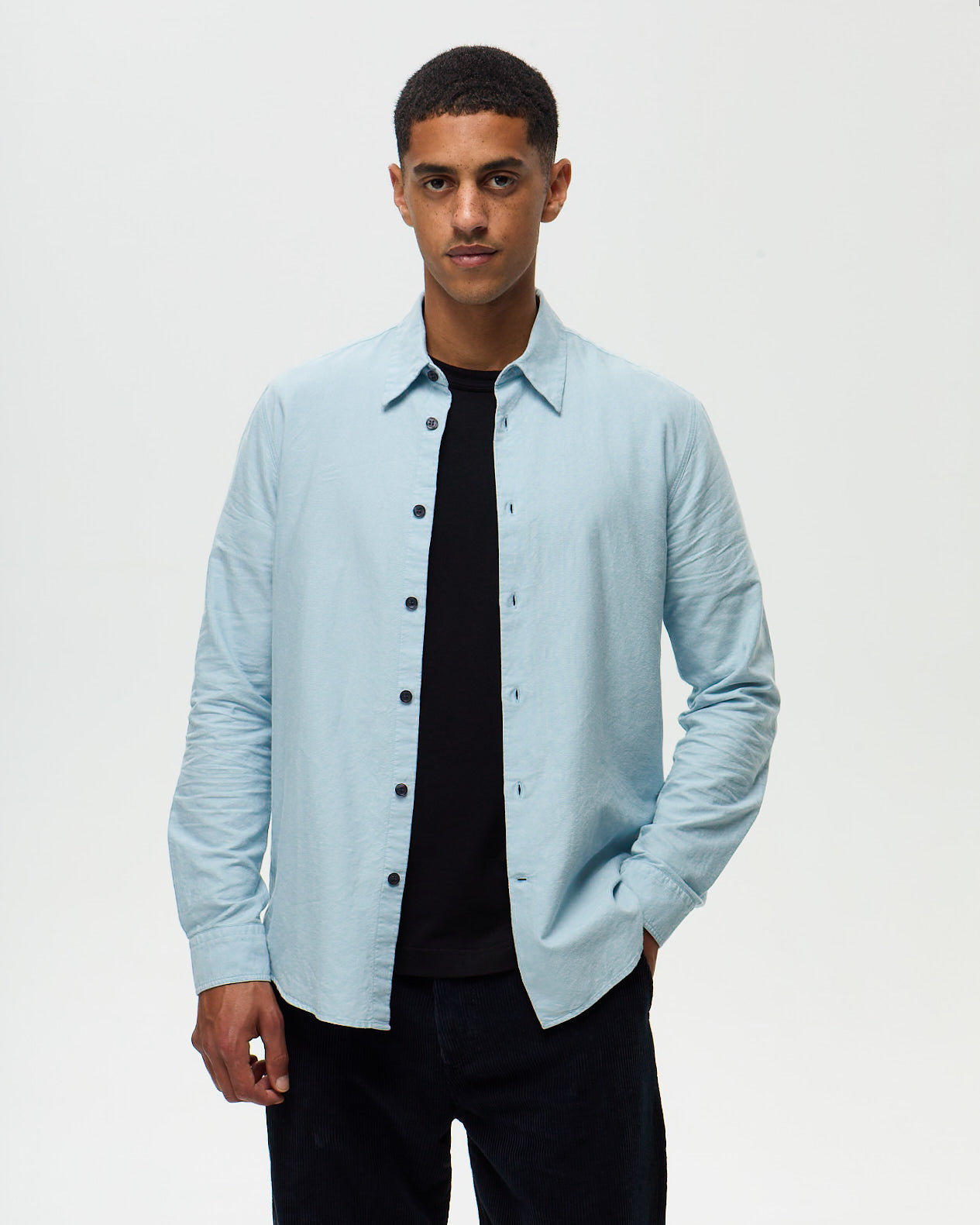 Chemise HUGUES - Bleu Azur