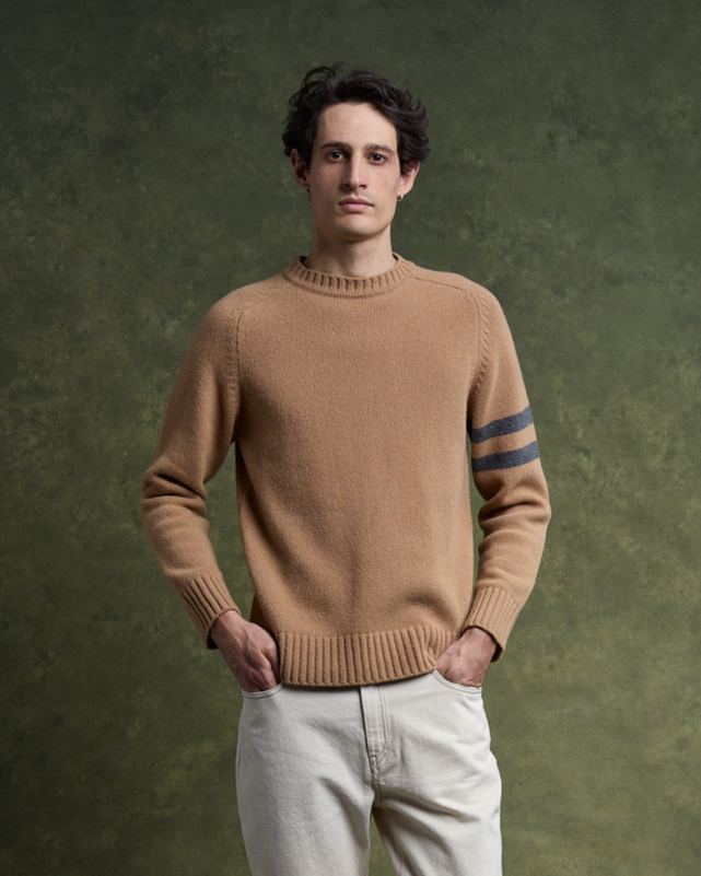 Pull CINO - Camel/Flanelle