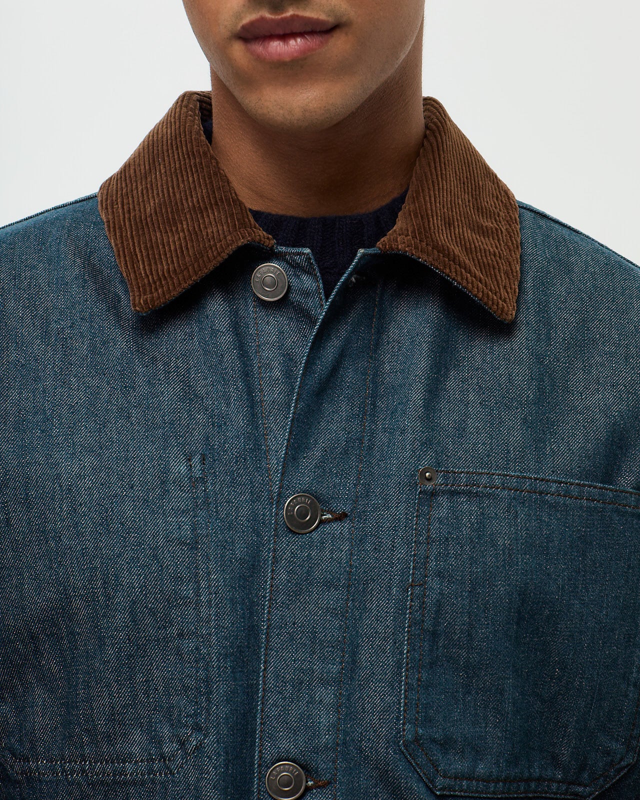 Veste de peintre FOUJITA - Denim Green