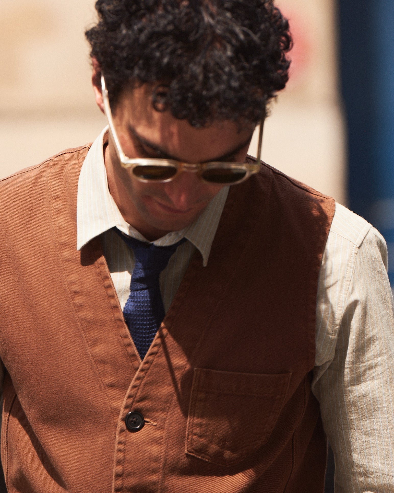 Gilet DANIEL - Cuir