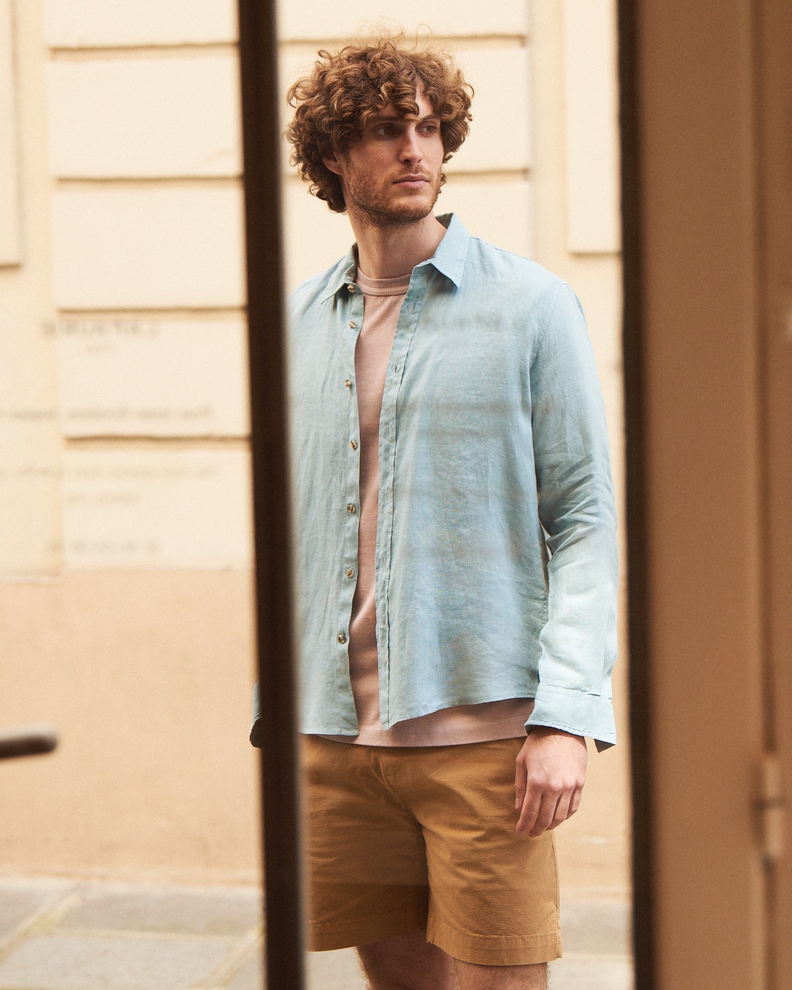 Chemise DEMASSIEUX - Bleu Bahamas