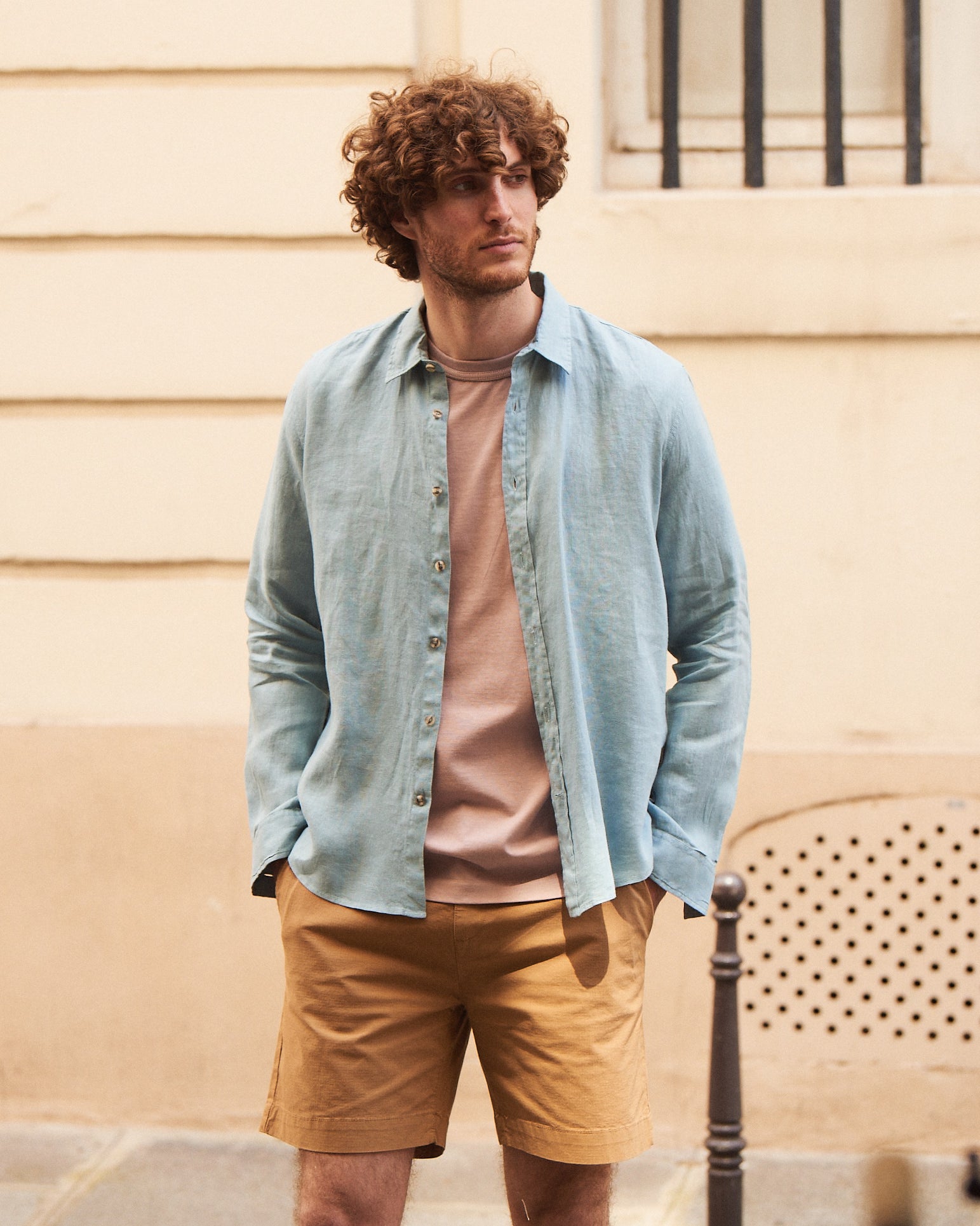 Chemise DEMASSIEUX - Bleu Bahamas