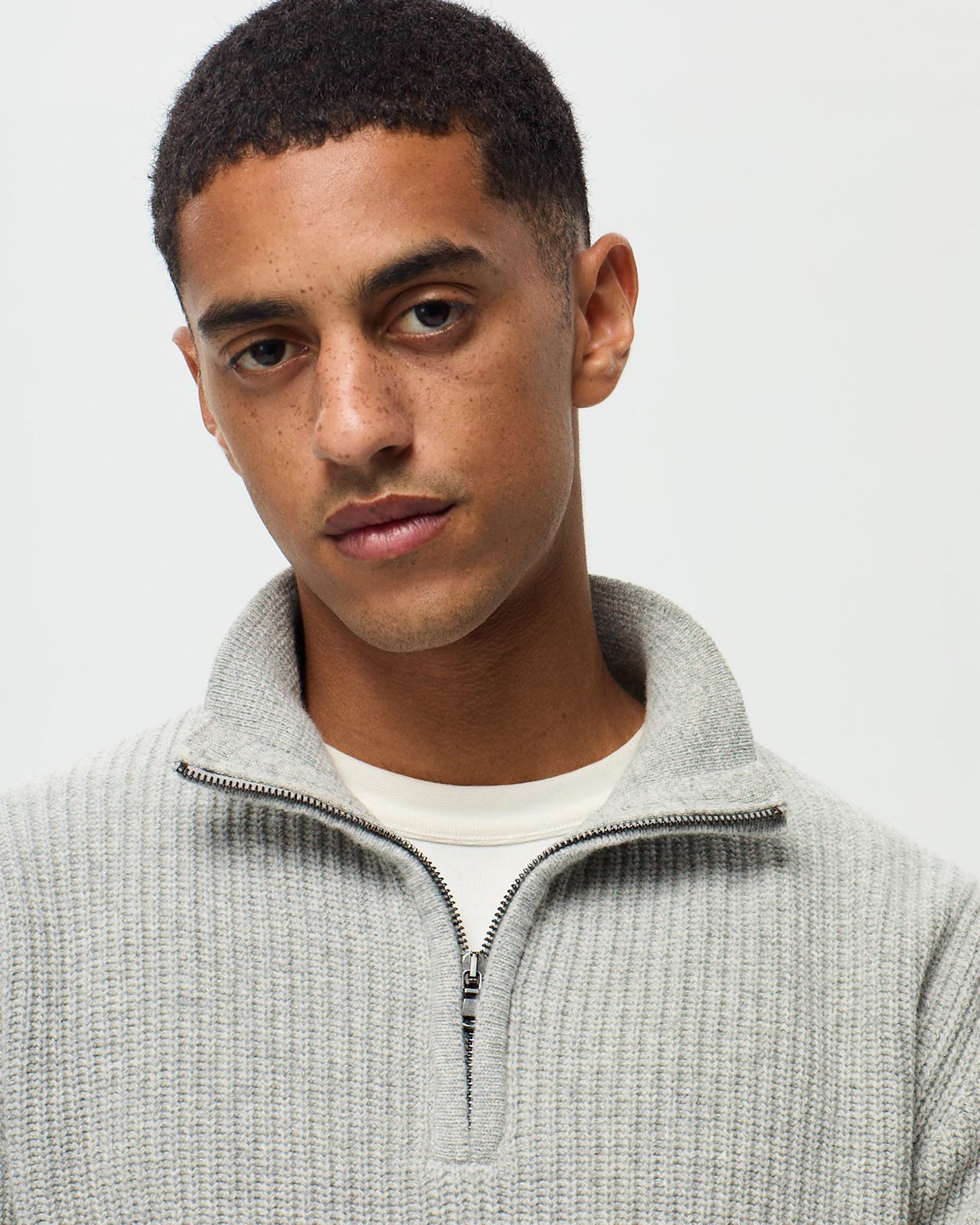 Pull LECCE - Gris Clair