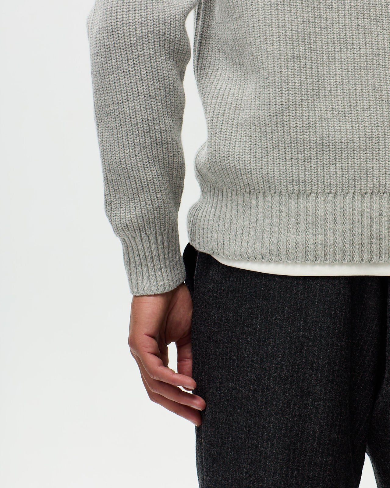 Pull LECCE - Gris Clair