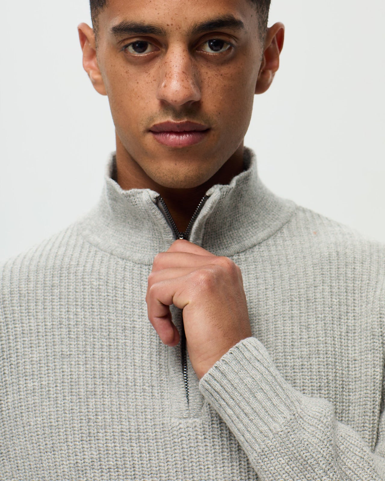 Pull LECCE - Gris Clair