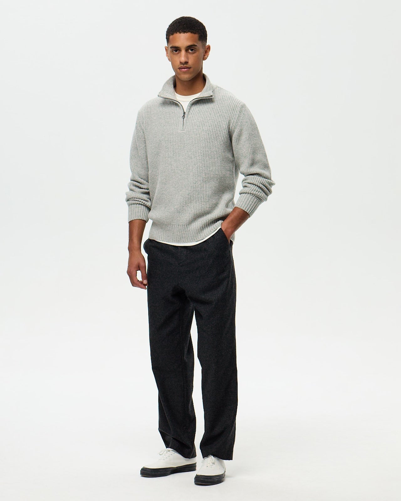 Pull LECCE - Gris Clair