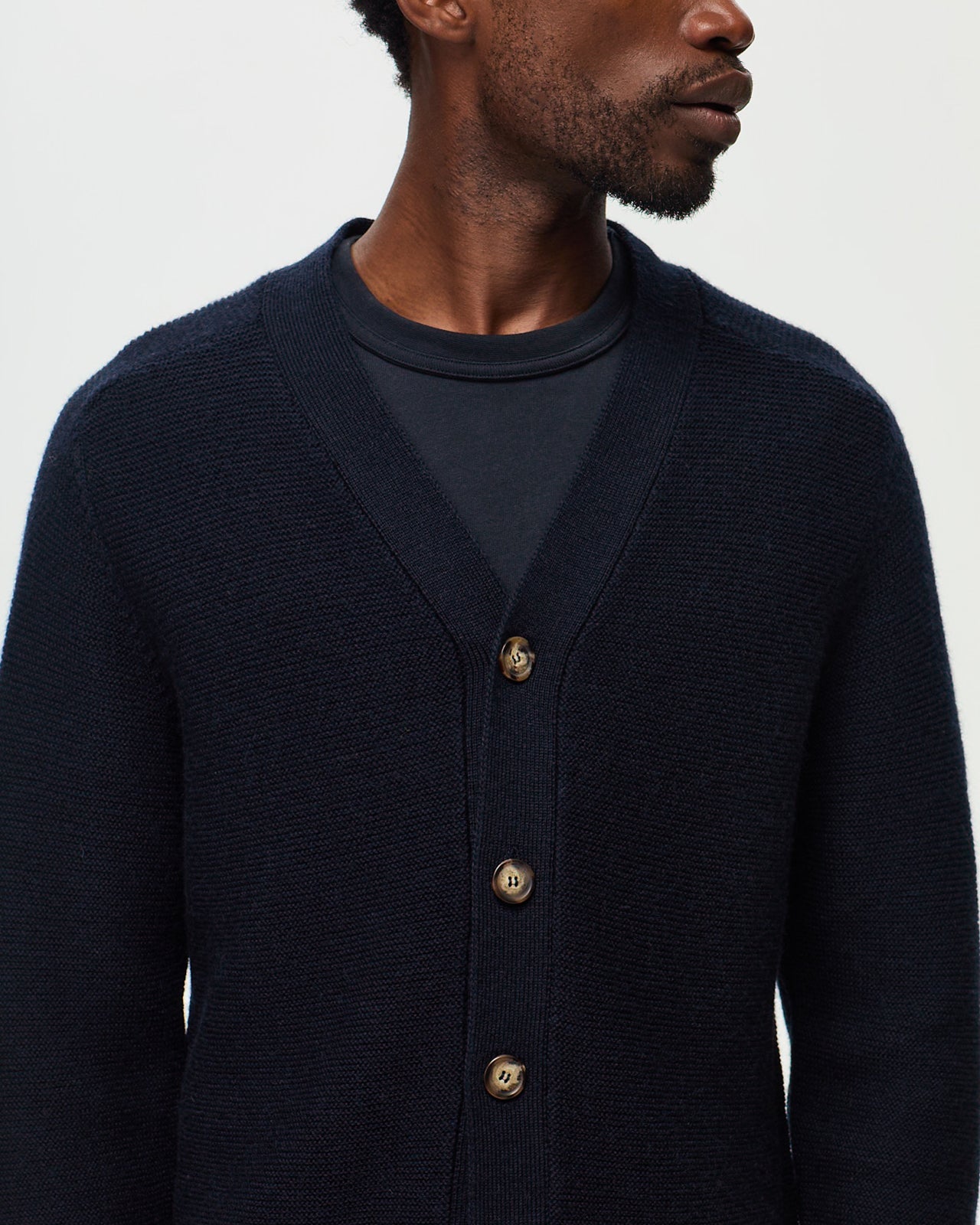 Cardigan LUCA - Navy/Encre