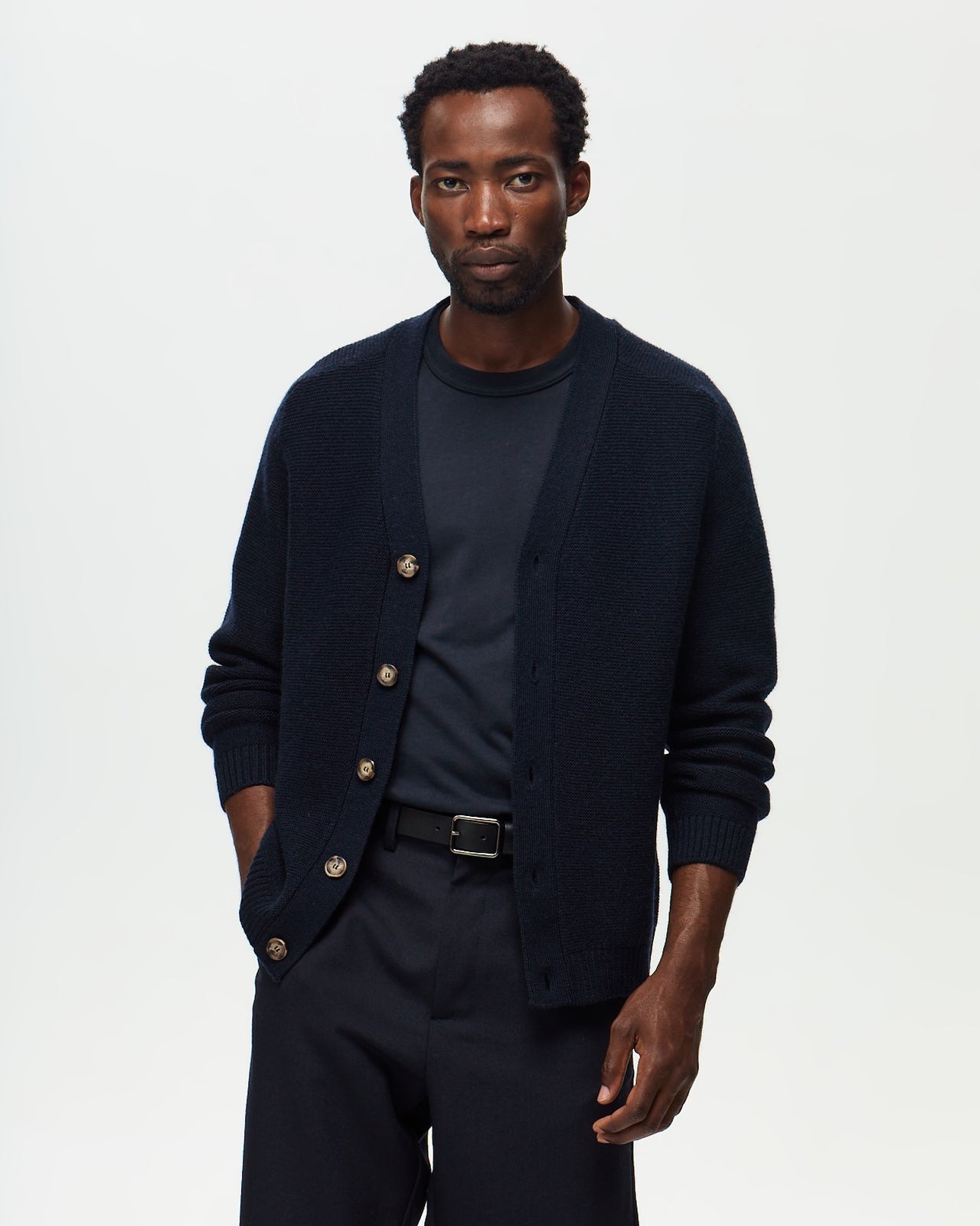 Cardigan LUCA - Navy/Encre