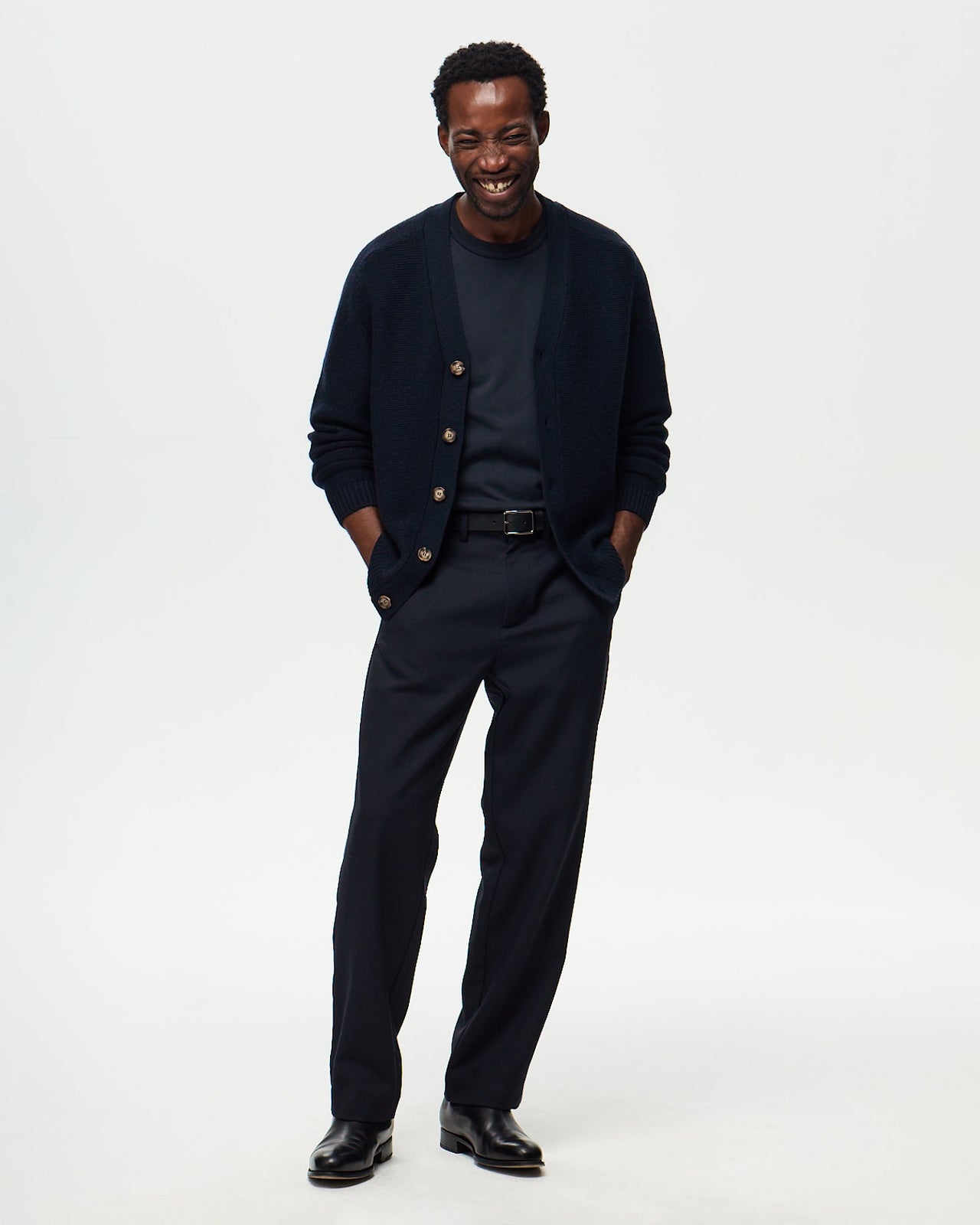 Cardigan LUCA - Navy/Encre