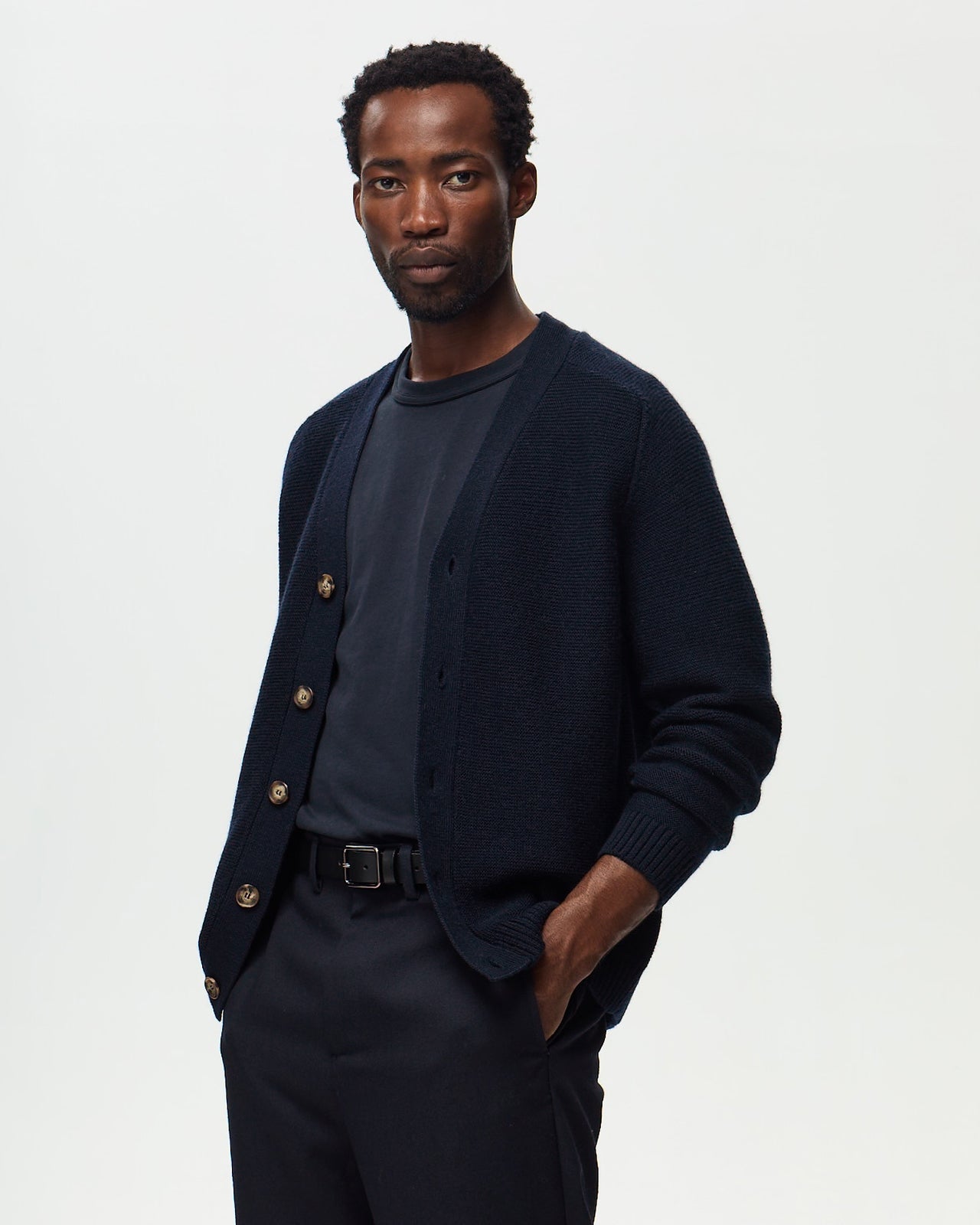 Cardigan LUCA - Navy/Encre