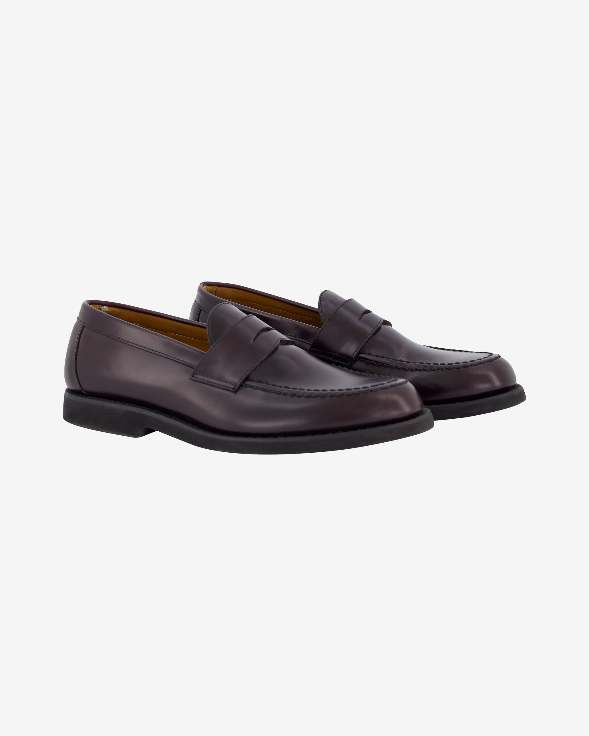 Mocassins RYAN BRUSHED POLARIS - Burgandy