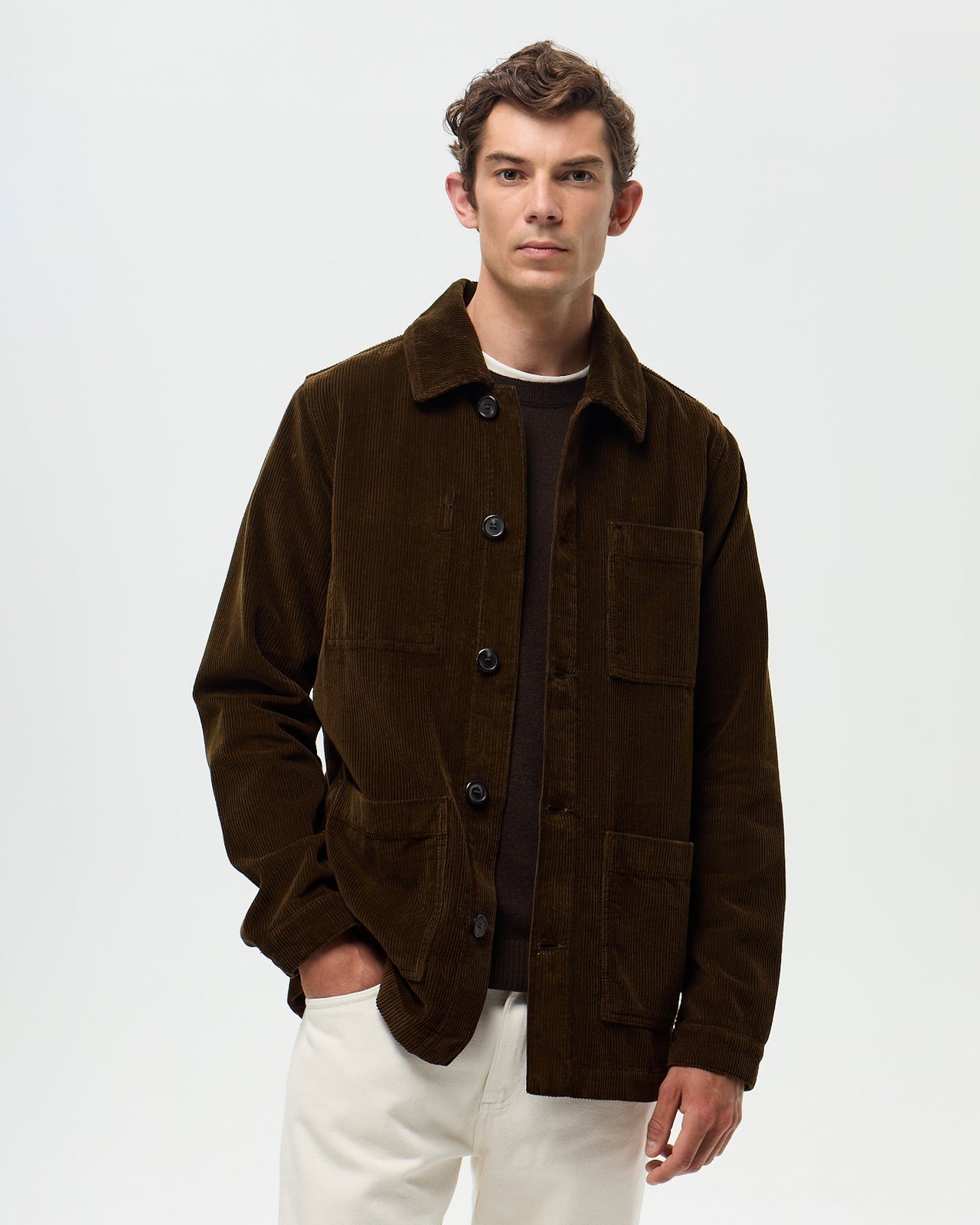 Veste de peintre ESTEVE - Marron Bronze