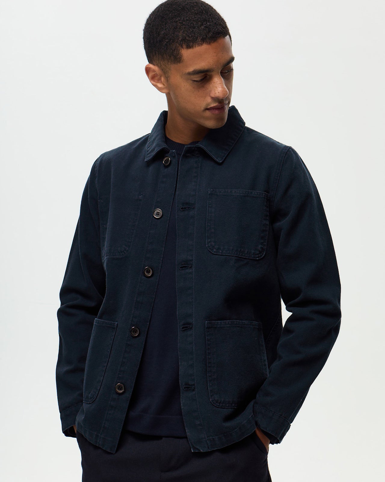 Veste de peintre BRAQUE - Navy
