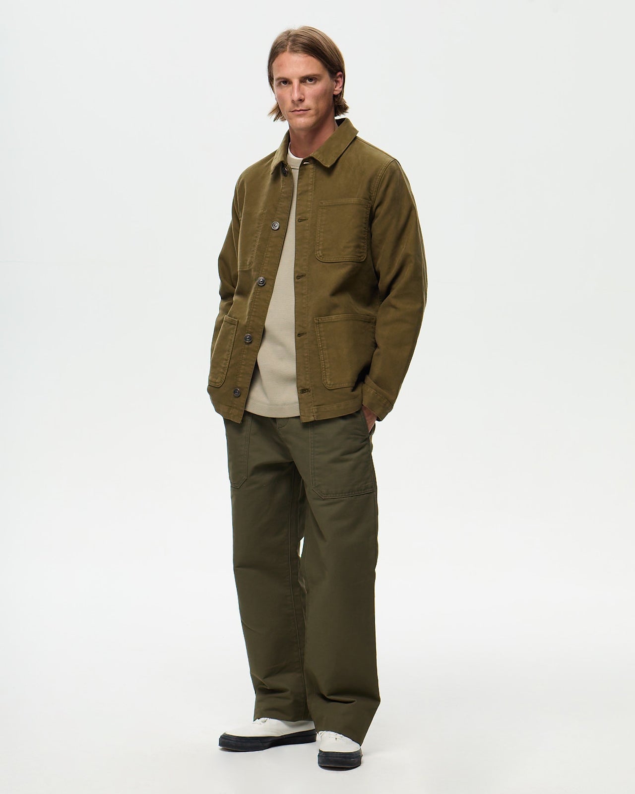 Veste de peintre CLAUDEL - Vert Jeep