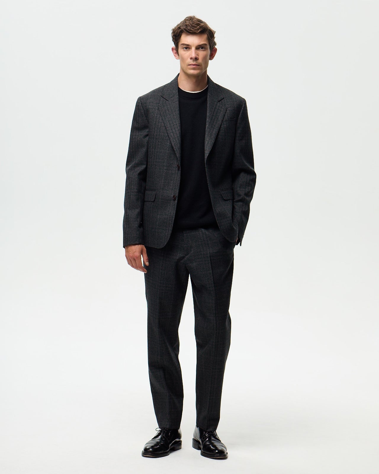 Veste de costume SARTRE - Gris Anthracite