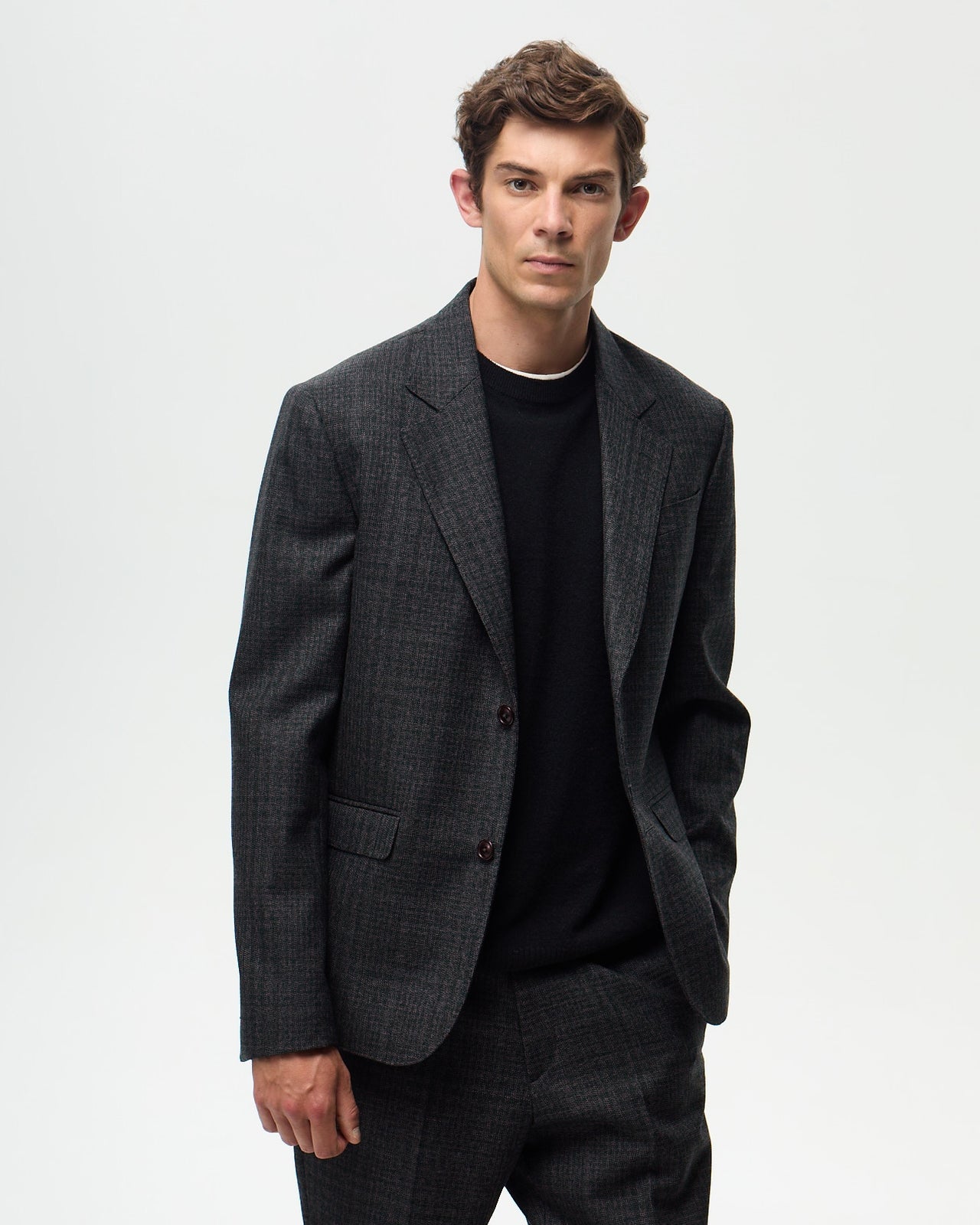 Veste de costume SARTRE - Gris Anthracite