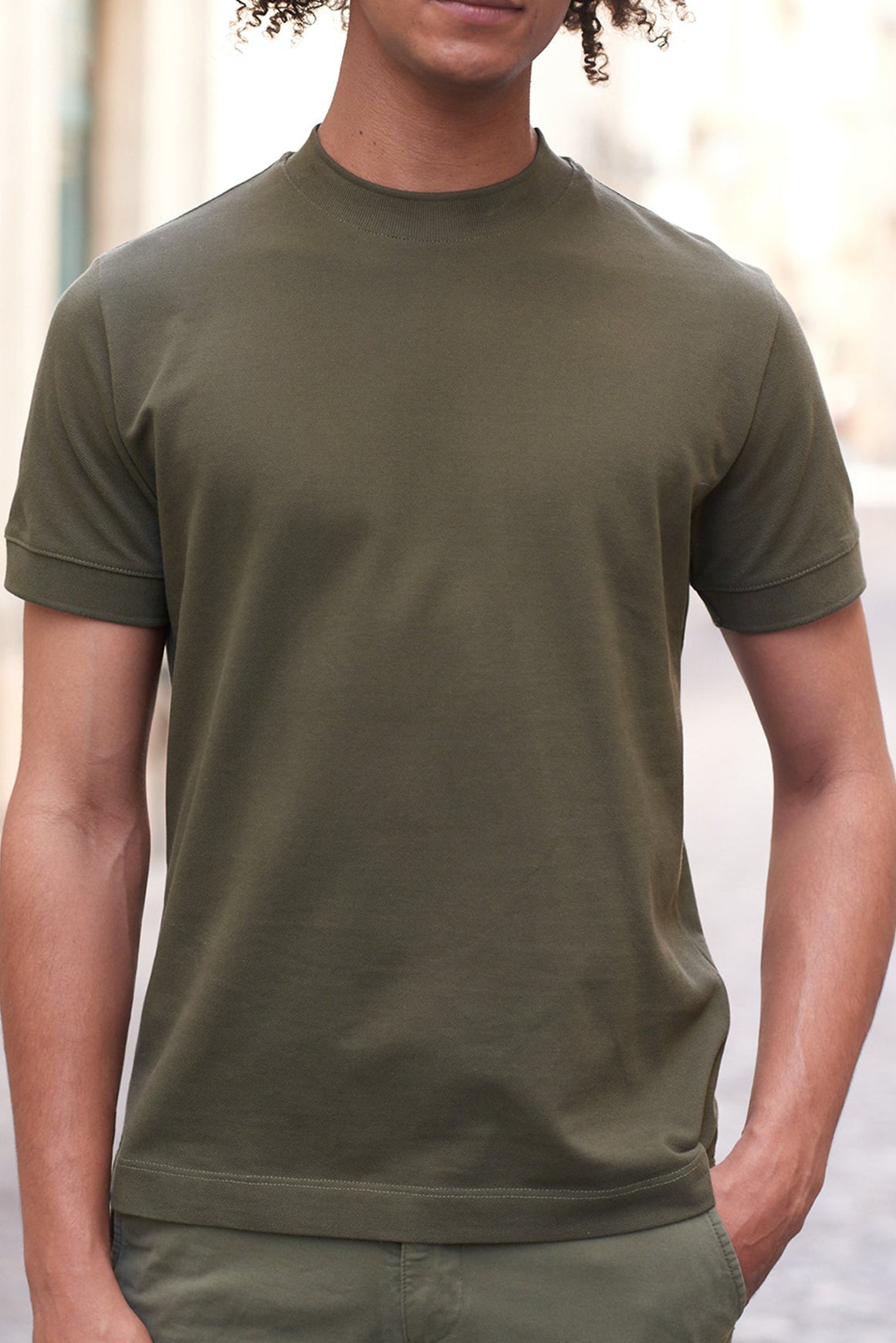 T-shirt BOLD - Epinard