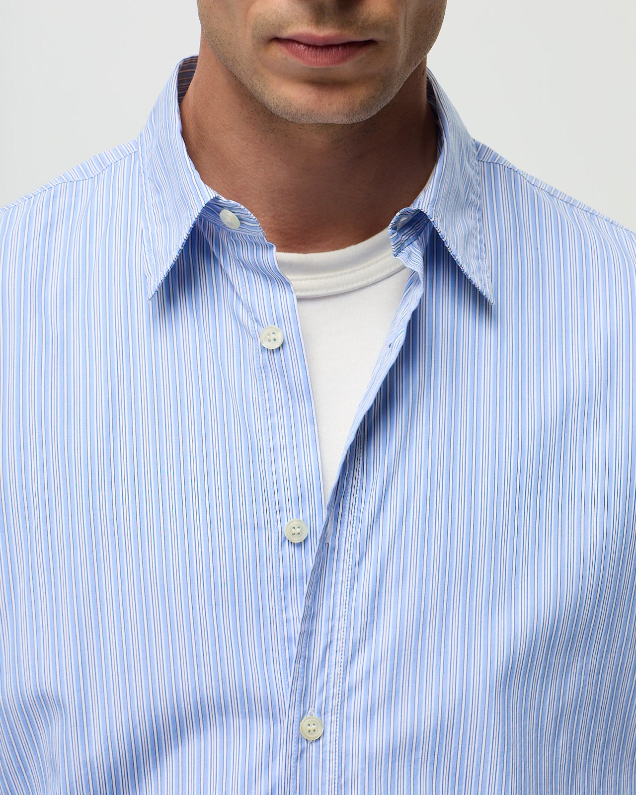 Chemise ALLAN - Bleu Azur