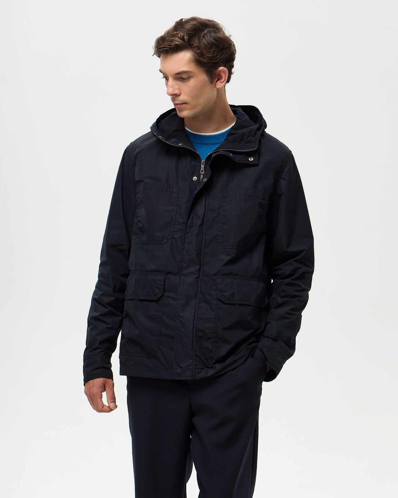 Parka HUTTON Nylon - Navy