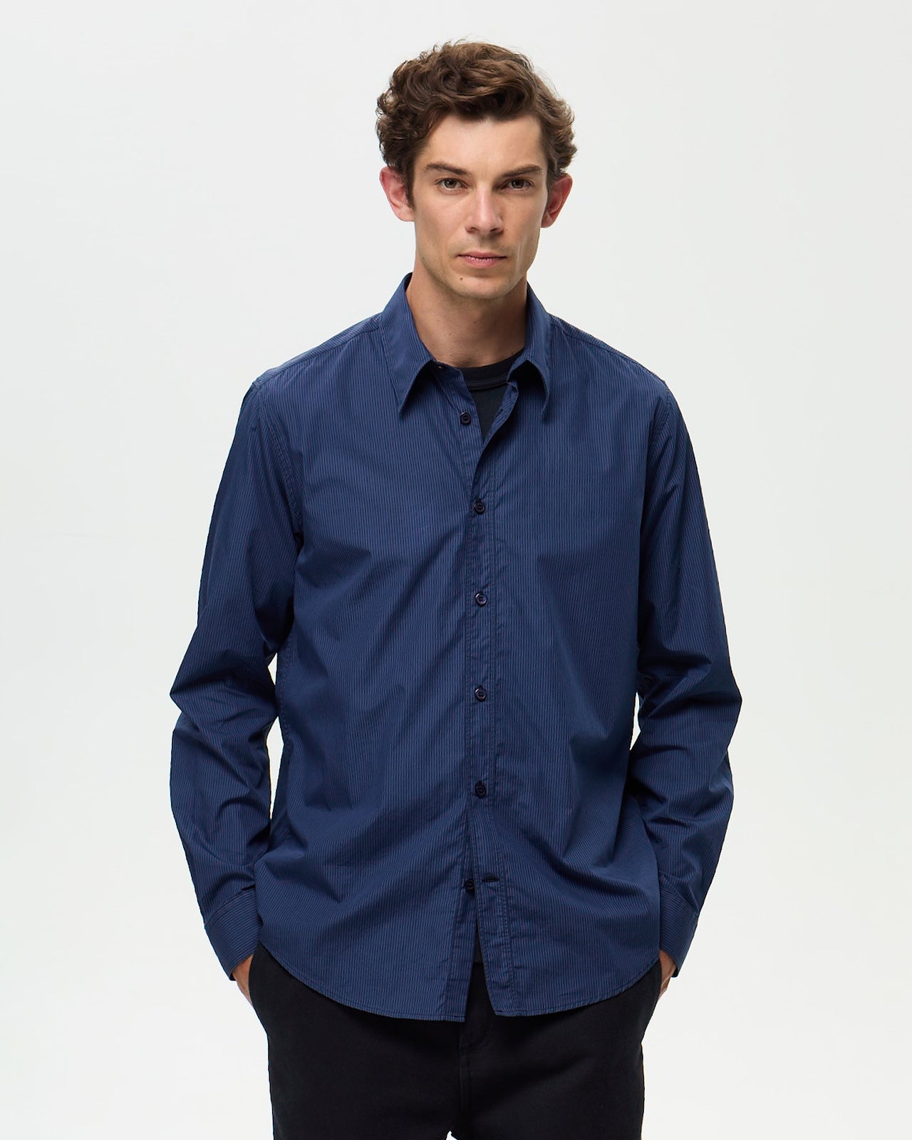 Chemise YALE - Encre/Indigo