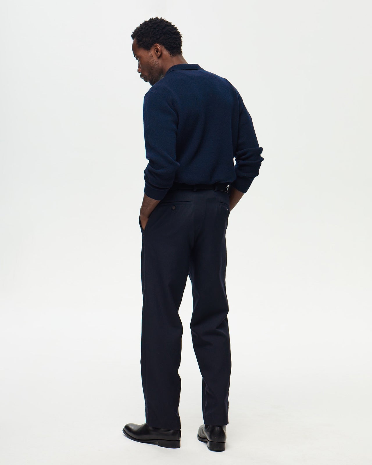 Pantalon ALPHONSE Toile - Navy