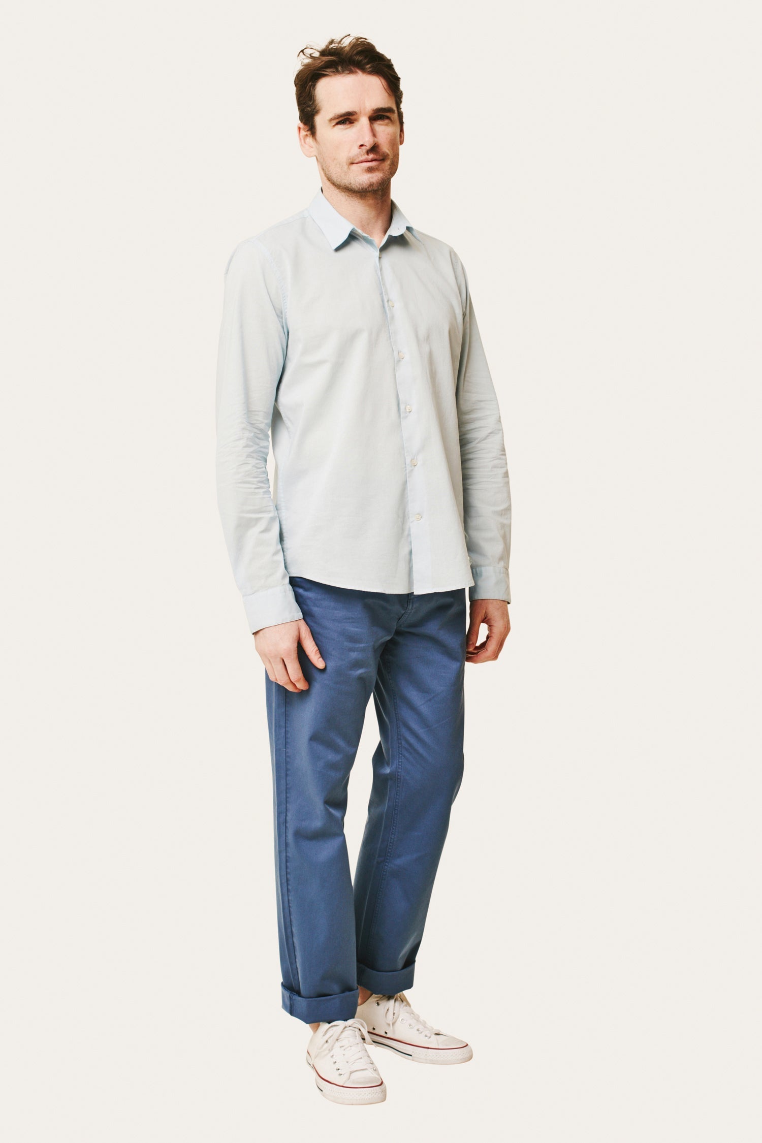 Chino Berlin (Coupe Droite) - Bleuet