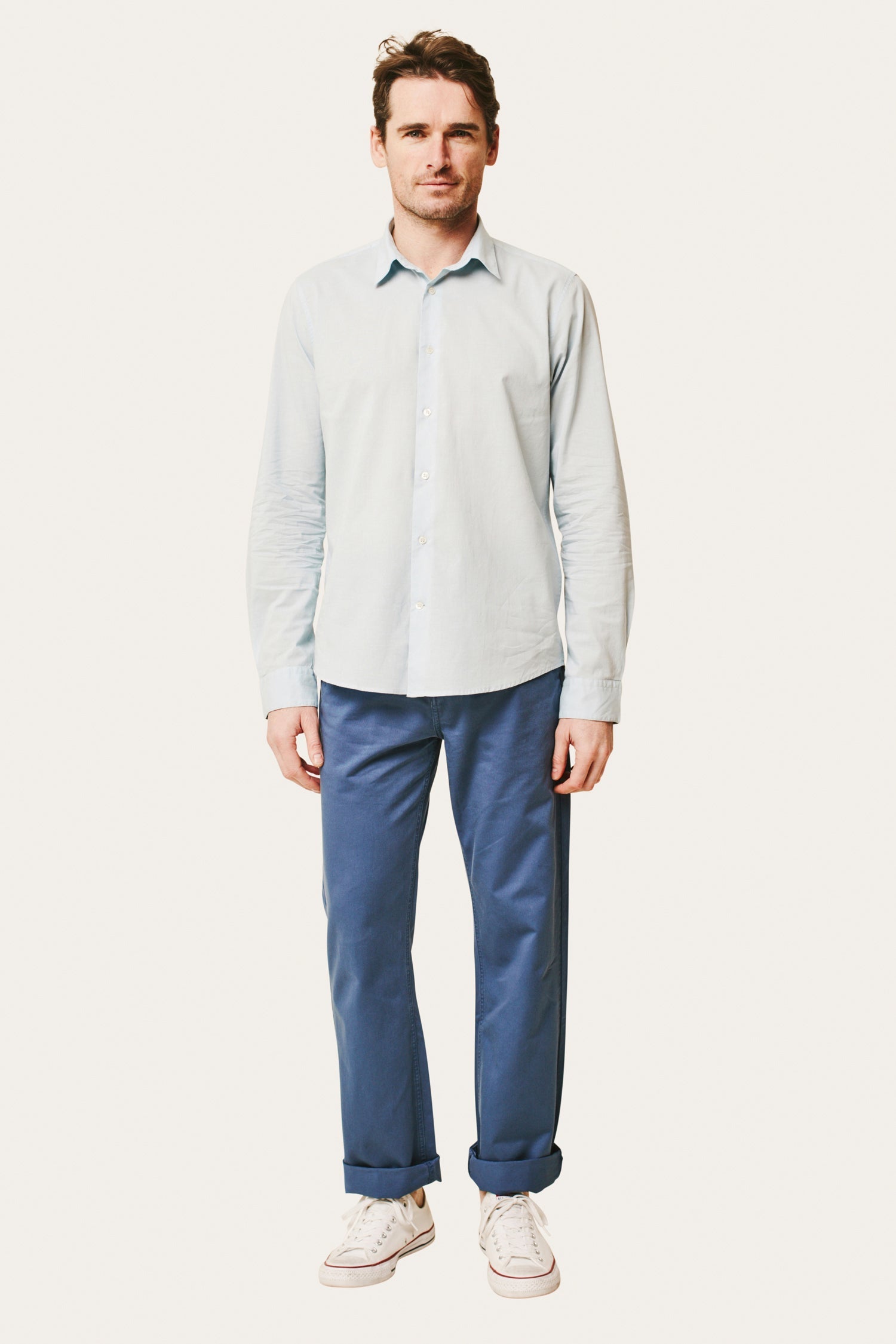 Chino Berlin (Coupe Droite) - Bleuet