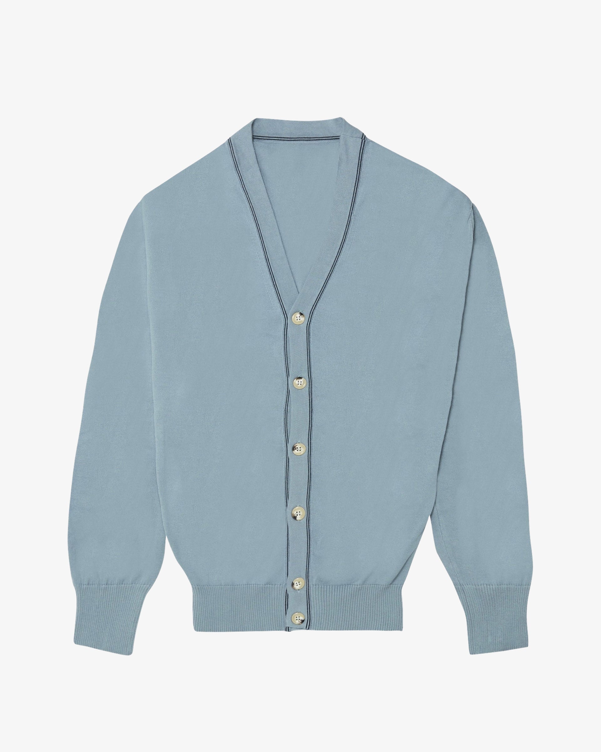 Cardigan Burton - Bleugris/Indigo