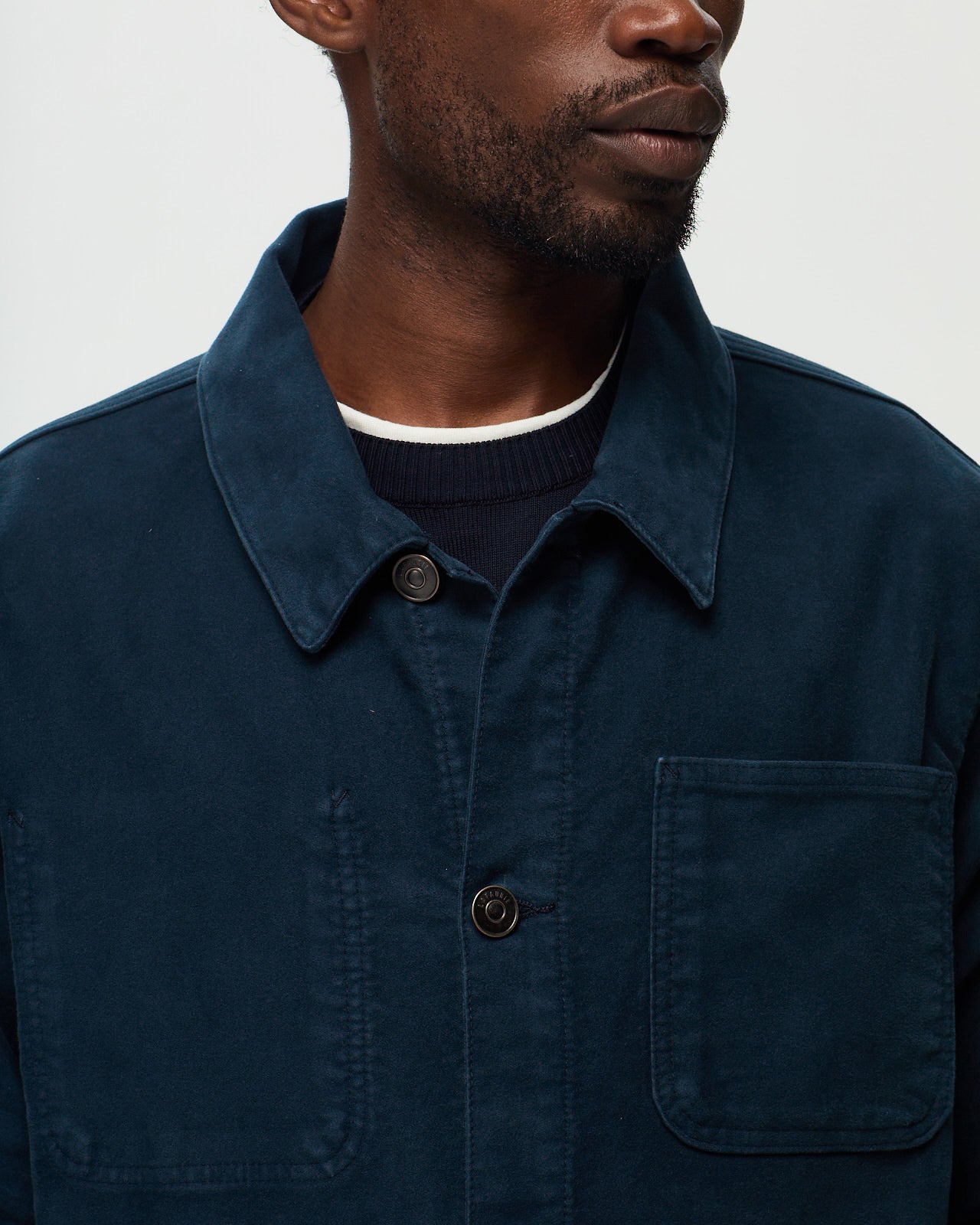 Veste de peintre CLAUDEL - Bleu denim