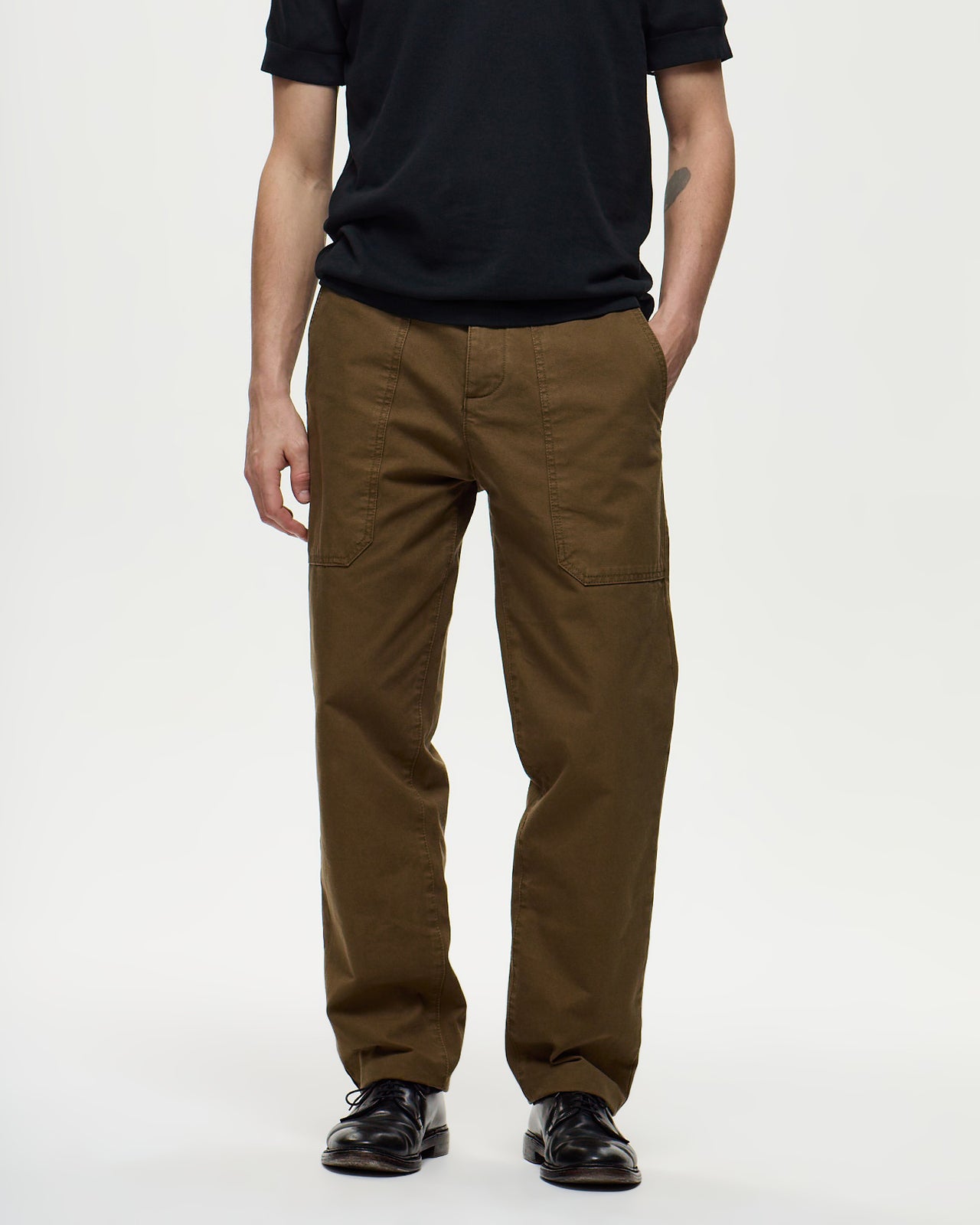 Pantalon DUSTIN - Kaki Militaire