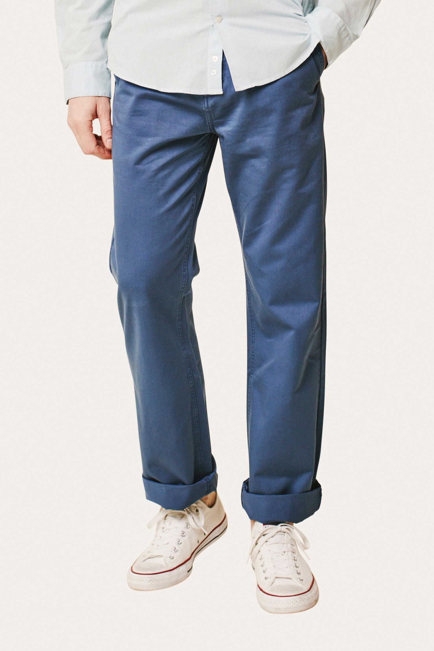 Chino Berlin (Coupe Droite) - Bleuet