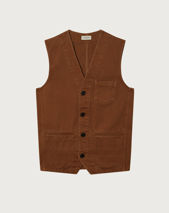 Gilet DANIEL - Cuir