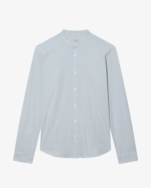 Chemise DENEZ - Blanc/Ciel