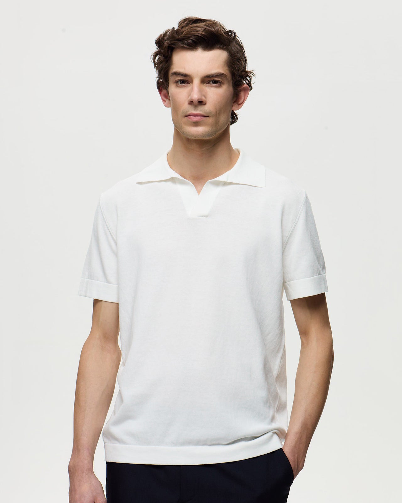 Polo HOLIDAY - Blanc Ecume