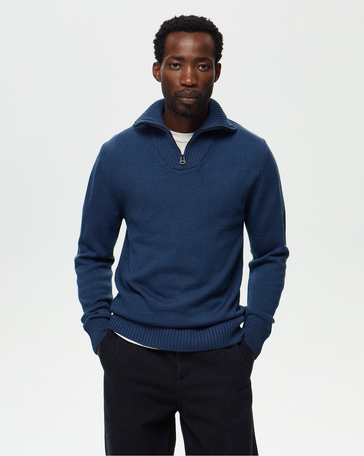 Pull CRISTIANO - Bleu Orage