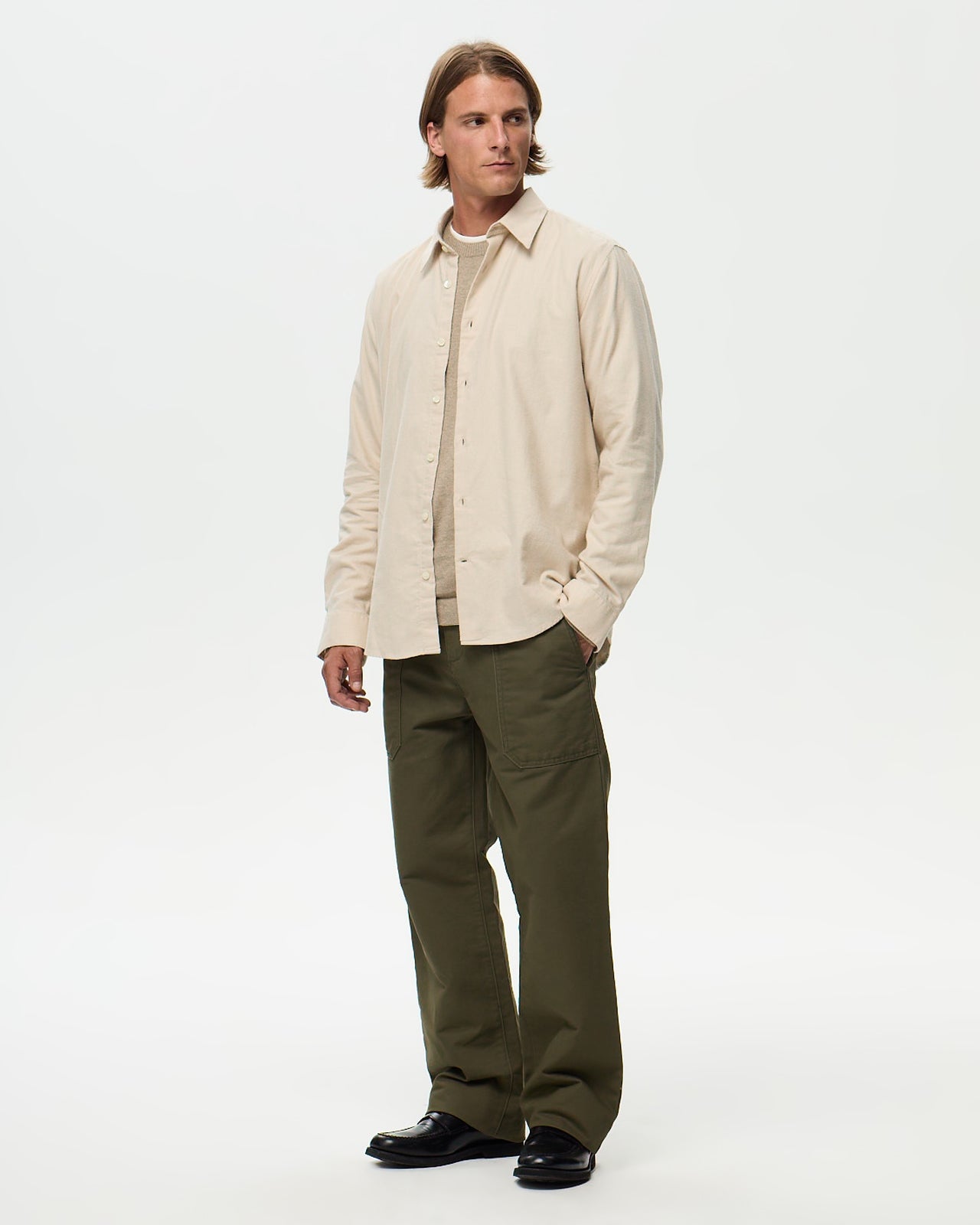 Chemise GASTON - Beige Naturel